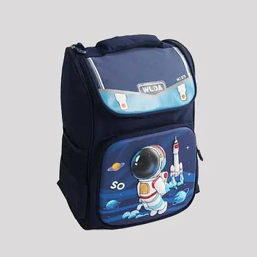 Рюкзак, пластикова вставка, регульовані лямки, світловідбивні елементи, 2 відділення, C65140 (В асортименті) - фото 2