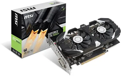 Відеокарта MSI GTX 1050Ti 4Gb OC (GTX 1050 TI 4GT OC) (GDDR5, 128 bit, PCI-E 3.0 x16) Б/в - фото 4