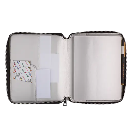 Ежедневник недатированный Buromax Primavera A5 искусственная кожа/поролон 336 страниц черный (BM.20730-01) - фото 4