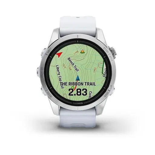 Смарт-часы Garmin Epix Pro Gen 2 42 mm Silver w. Whitestone Band (010-02802-00/01) - фото 8