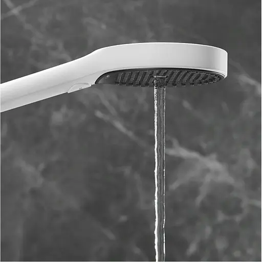 Ручной душ Hansgrohe Rainfinity 130 3jet 26864700 белый матовый - фото 3