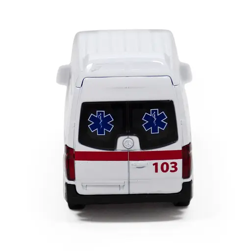Автомодель детская Скорая помощь MERCEDES-BENZ SPRINTER TechnoDrive 250295 инерционная - фото 6