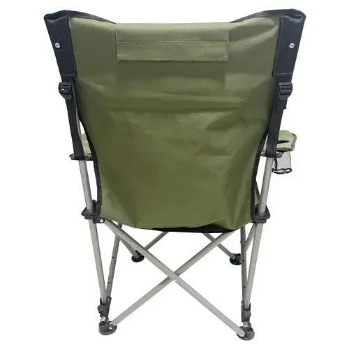 Крісло-шезлонг туристичне складане Ranger Stream Lux (74-89х58-98х85см) Оливковий - фото 5