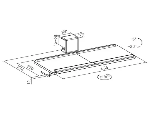 Геймерский стол OfficePro KT163B Black (KT163B) - фото 13