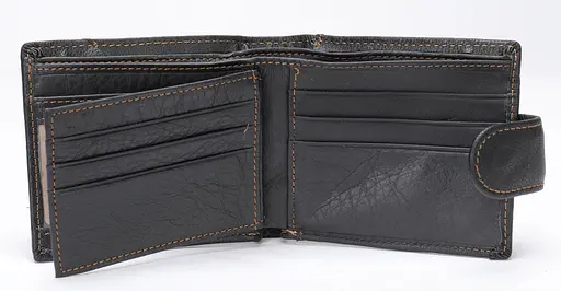 Мужской кожаный кошелек Vintage 9.5х11х2 см acs0014984 - фото 7