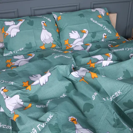 Наволочка Mirson бязь Happy Duck 50х70 см (2200013128700) - фото 2