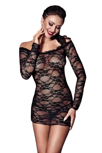 Комплект білизни Anais Lynette XL (чорний)