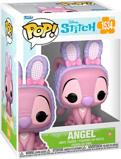 Фигурка Фанко Поп Дисней Стич Ангел Funko Pop Disney Stitch Angel 10см FP SA 1534 - фото 3