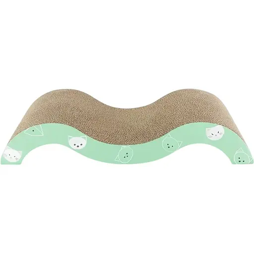 Дряпка-хвиля Trixie Mimi Wave для котів картонна 50х9х23 см [CD] - фото 1