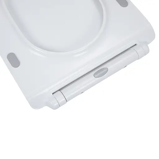 Унитаз-компакт Qtap Presto безободковый с сиденьем Soft-close QT24221217AW, Белый - фото 9