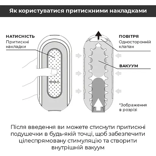 Мастурбатор Tenga Flip Zero Gravity Back - фото 8