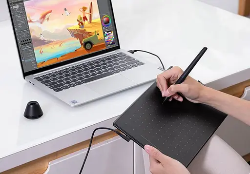 Huion Графічний планшет RTM-500 Cosmo Black - фото 2