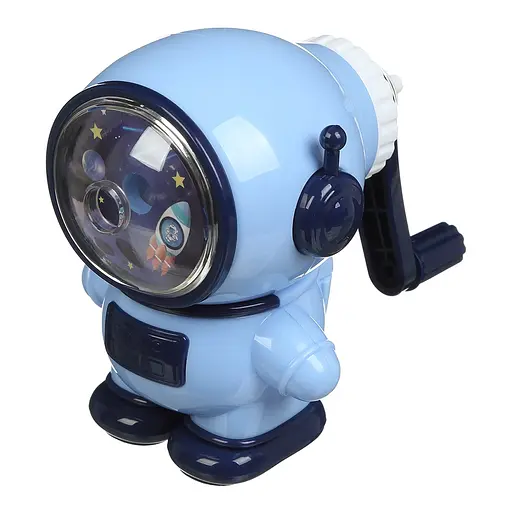 Точилка для карандашей Spaceman, механическая, синяя, KIDS Line