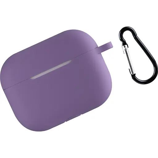 Чохол Apple High Copy Silicone Case + Carbine для AirPods Pro 2 Violet [132183] - фото 3
