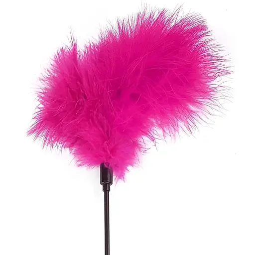 Лоскітка Art of Sex - FeaTher Paddle темно-рожева - фото 2