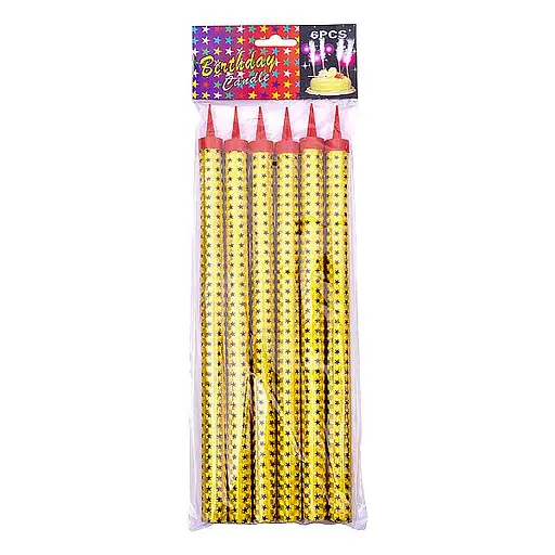 Набір холодних фонтанів для торта 25 см, 6 штук HF25(93362)