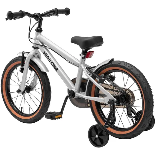 Детский велосипед Miqilong ST 16" серебряный (RBB-ST16-SILVER) - фото 2
