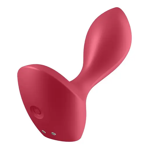 Анальна пробка з вібрацією Satisfyer Backdoor 11.5 см (червоний)