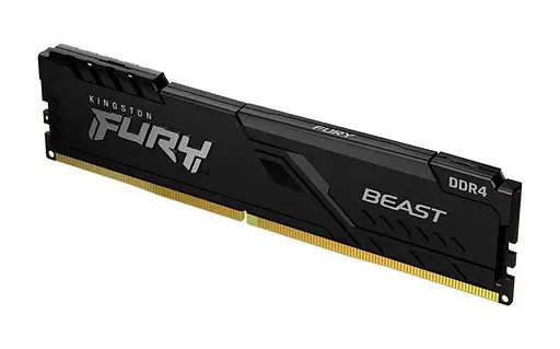 Модуль пам`ятi DDR4 8GB/3200 Kingston Fury Beast Black (KF432C16BB/8) - фото 2