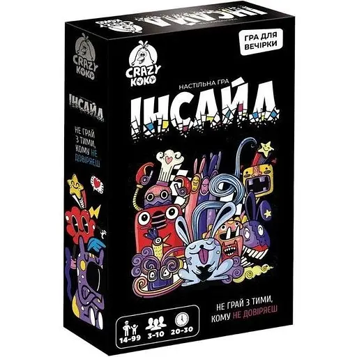 Гра настільна Vladi Toys Інсайд розважальна VT5903-03 Різнокольоровий - фото 1