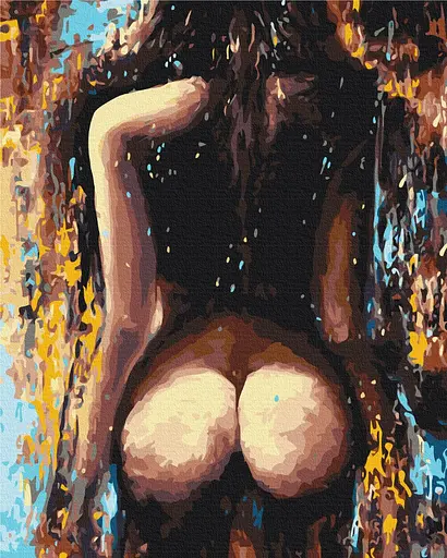 Картина за номерами на підрамнику Brushme Спокусливі обриси