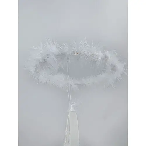 Німб білий карнавальний - фото 2