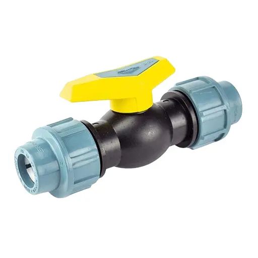 Кран кульовий прохідний Сантехпласт ЗЗ-40-РР 40 мм - фото 1