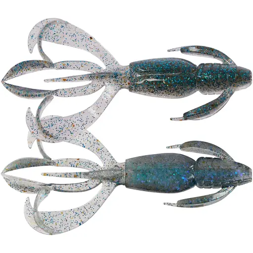 Силикон Keitech Crazy Flapper 2.4" EA#22 electric silver shi (10 шт/уп)