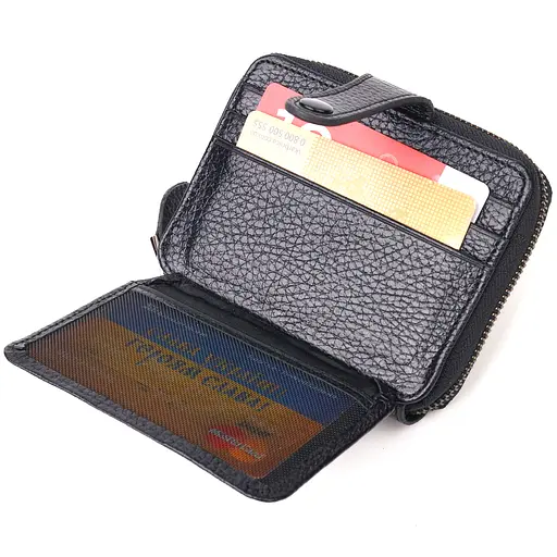 Кожаный женский кошелек Canpellini 10.8х8.5х2 см acs0025069 - фото 4