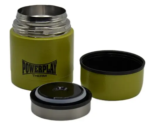 Термос пищевой PowerPlay 9003 Желтый 500 мл (PP_9003_500ml_Yellow) - фото 3