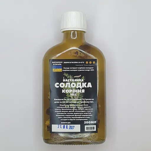 Настойка на корне солодки 200 мл - фото 1