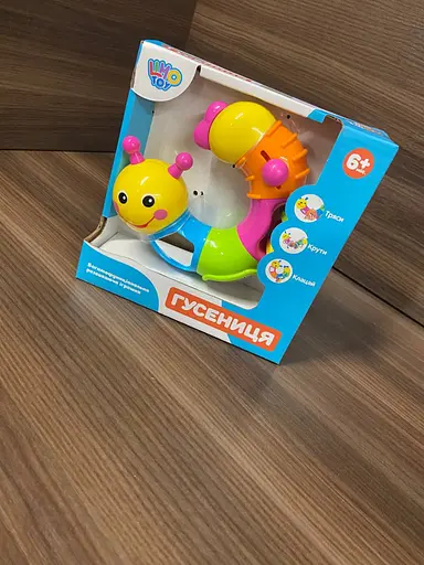 Розвиваюча гра Гусениця-логіка 9182/786 з прорізувачем - фото 3