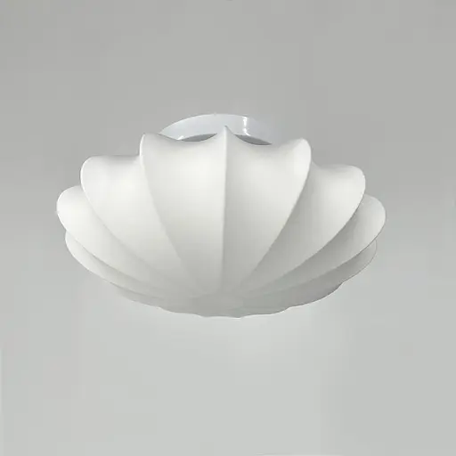 Світильник стельовий із білим полімерним абажуром 40х20 см | Арт. PLC062-400*200 | Line F - фото 6