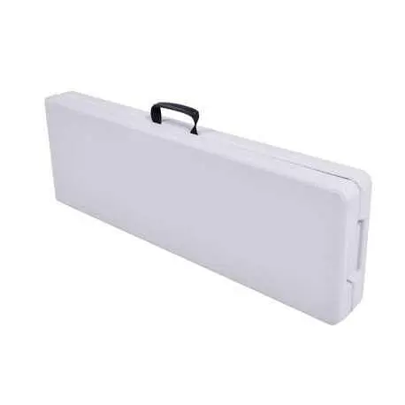 Лавка складная SpringFun 180 см многофункциональная лавка HDPE для кейтеринга нагрузка 230 кг Белый - фото 6