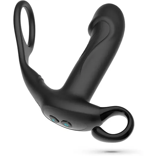 Стимулятор простати Crushious Magoo 14 см (чорний)