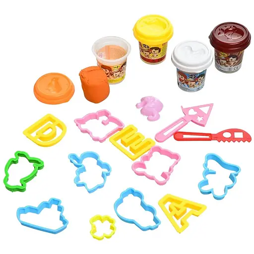 Набор для лепки с формочками Буквы IE529