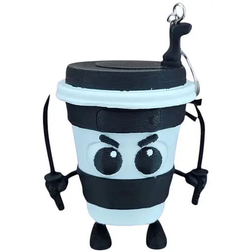 3D Cappuccino Assassino (Асасіно Капучіно), 8 см, з брелком