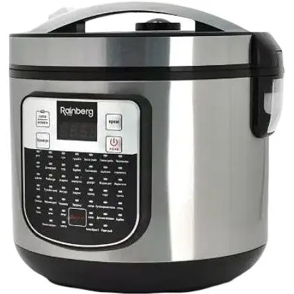 Універсальна багатофункціональна мультиварка Rainberg RB-6209 45 програм з антипригарним покриттям - фото 1
