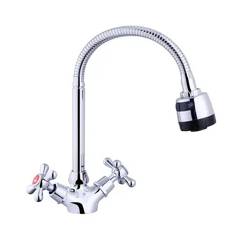 Змішувач для кухні Agua з гнучким виливом Toledo-C039 (CV018082) - фото 1