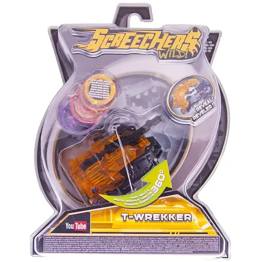 Машинка-трансформер Screechers Wild L 2 Ти-Реккер EU683121 - фото 5