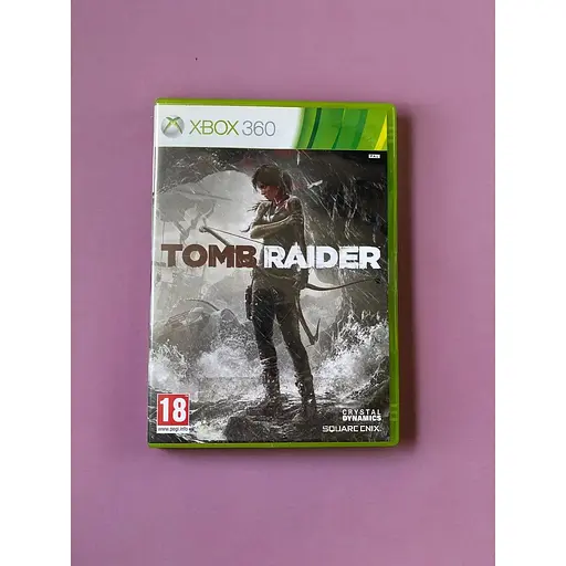 Диск с игрой на Xbox 360 лицензия Tomb Raider, игра на Xbox 360 Tomb Raider