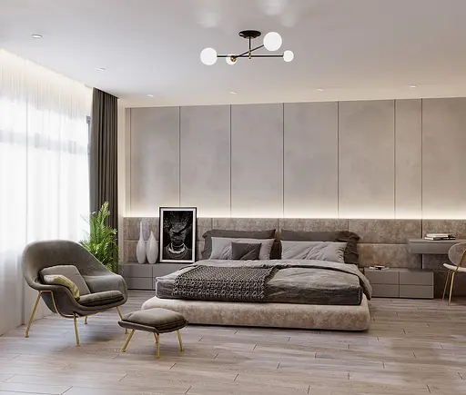 Стельовий світильник SV0019-4P BK+GD - фото 3