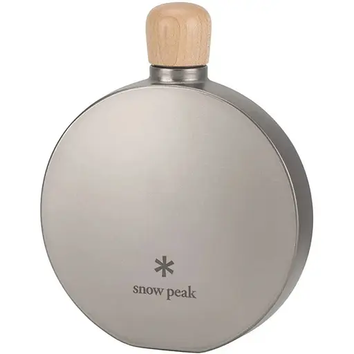 Фляга Snow Peak TW-116 Titanium Curved Flask