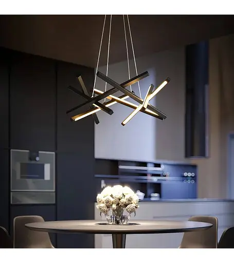 Люстра Romin Y2209-800 bk (черный) - фото 1