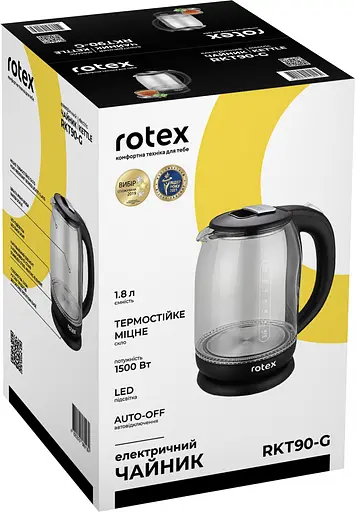 Электрочайник Rotex RKT90-G - фото 9