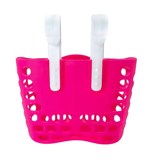 Корзина на детский велосипед / самокат 19 мм розовая (G0001910) - фото 2