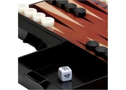 Настільна гра CAYRO Магнітні шахи-шашки-нарди (поле 16х16 см) (440) - фото 3