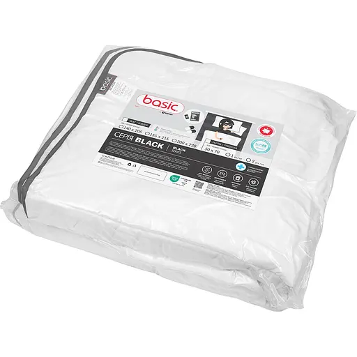 Ковдра Sonex Basic Black демісезонна 220x200 см (SO102527) - фото 7