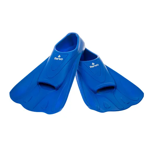 Короткі ласти для тренування в басейні Renvo Criz із закритою п'ятою синій розмір 33-35 (SF120-04 33-35) - фото 5