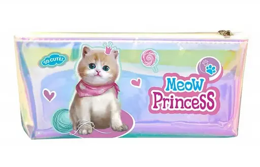 Пенал-косметичка лазерний So Cute, 20x9x2.5 см, 13126